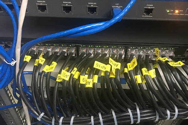 北京城建集团建筑工地无线网络覆盖安装工程