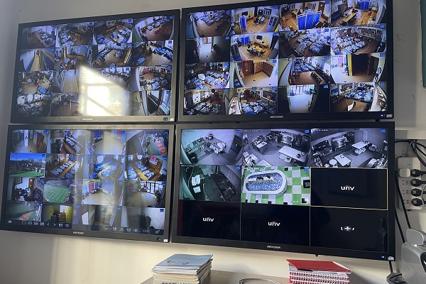 北京沃德宝国际幼儿园宇视安防监控系统安装工